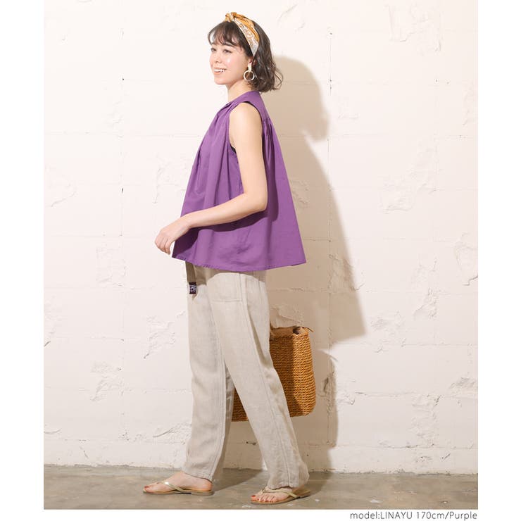 ブラウス レディース ノースリーブ | coca | 詳細画像20 