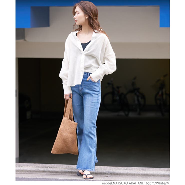 シースルーコットンシャツ | coca | 詳細画像12 