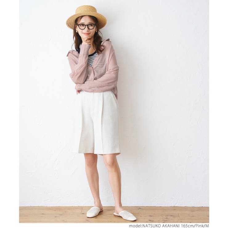 シースルーコットンシャツ | coca | 詳細画像19 