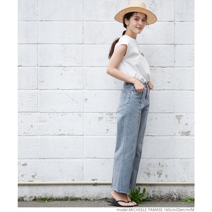 デニム・ジーパン Off-White SS25 DENIM METEOR (OWYA06AC99DEN002 1000) AUTHEN オーセン AUT-077-001 VINTAGE WIDE LEG デニムパンツ