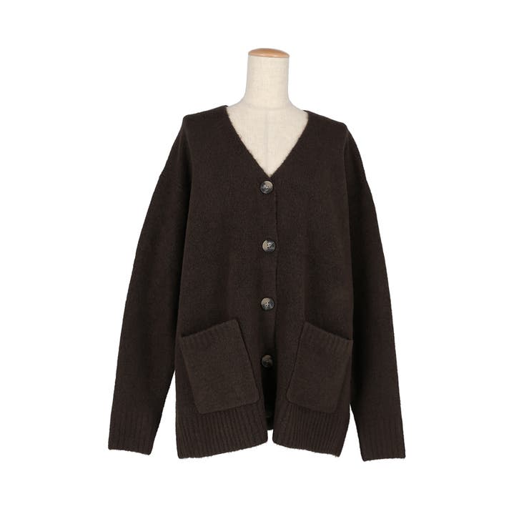 ヤク風ゆるシルエットカーディガン[品番：PA000011362]｜coca（コカ）のレディースファッション通販｜SHOPLIST（ショップリスト）