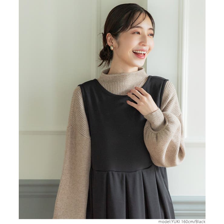 裏起毛前後2wayワンピース 品番 Pa Coca コカ のレディースファッション通販 Shoplist ショップリスト