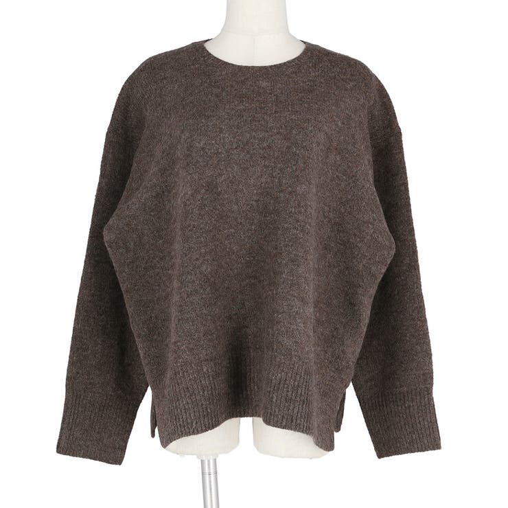 ＼新色登場！／ヤク風クルーネックニットプルオーバー | coca | 詳細画像6 