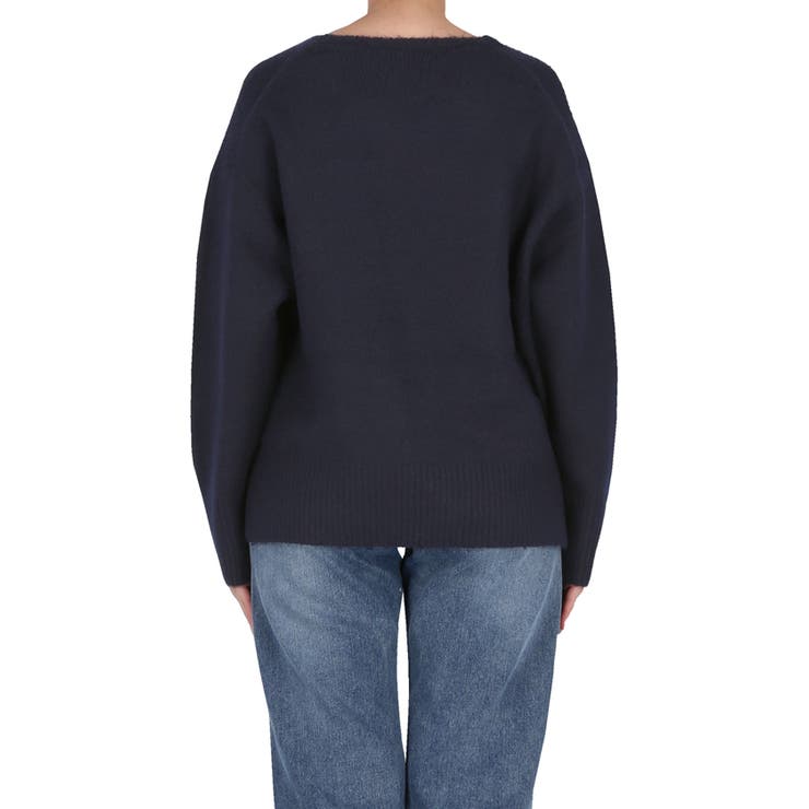 上質さとリラックス感が漂う大人のヤク風Vネックプルオーバーニット | coca | 詳細画像10 