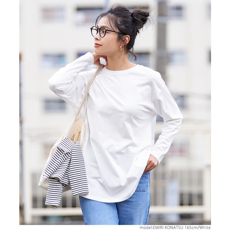 シルキータッチaラインロングtシャツ 品番 Pa Coca コカ のレディースファッション通販 Shoplist ショップリスト