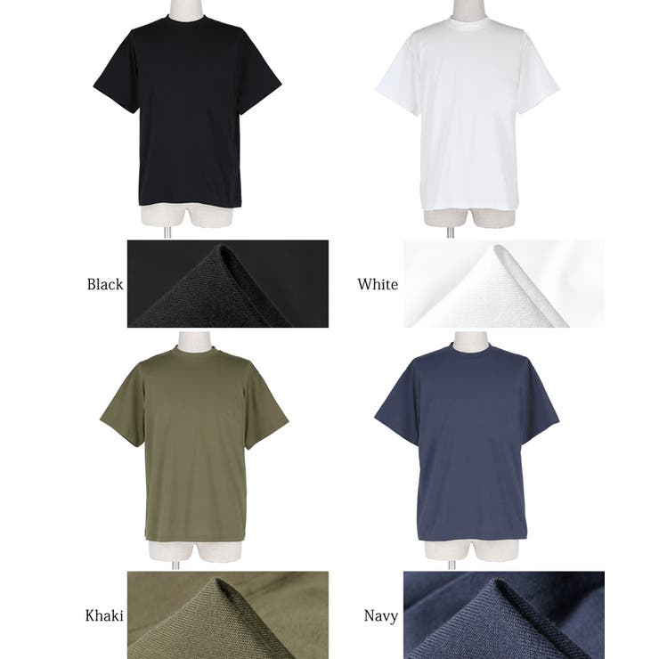 メンズ シルキータッチクルーネックTシャツ | coca | 詳細画像31 