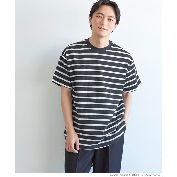 ボーダーtシャツ メンズ テールカット 品番 Pa Coca コカ のメンズファッション通販 Shoplist ショップリスト