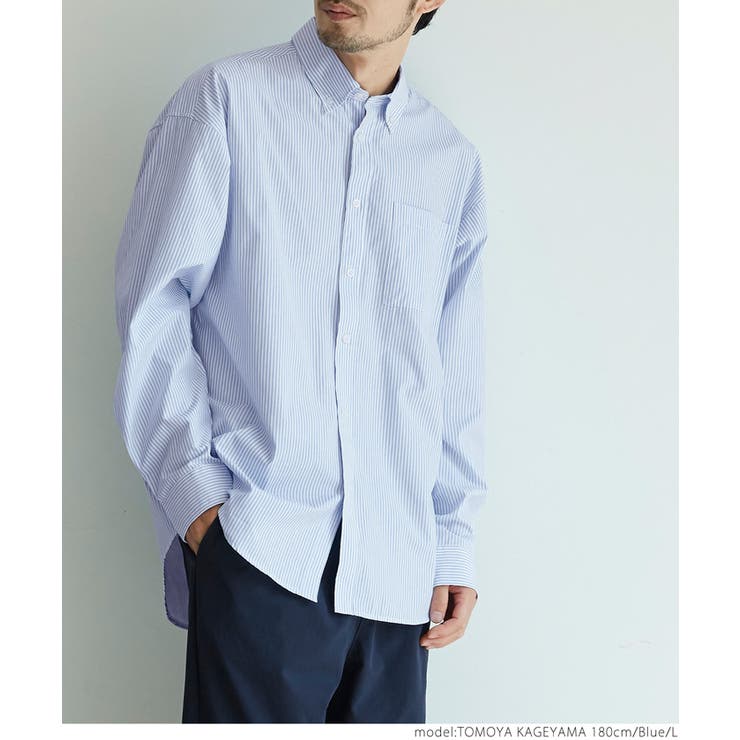 ストライプシャツ メンズ ルーズシルエット 品番 Pa Coca コカ のメンズファッション通販 Shoplist ショップリスト