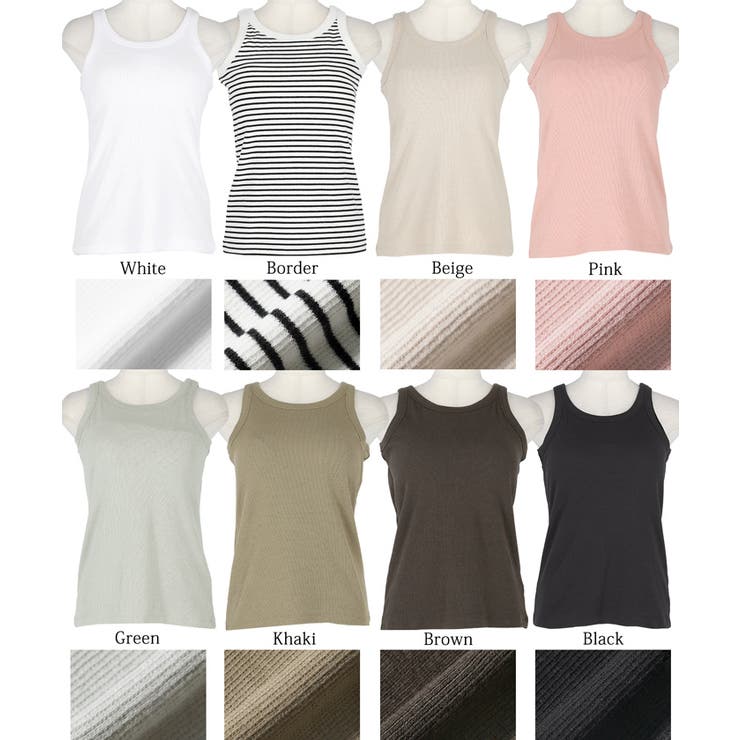 OUT BRA アメリカンスリーブカップ付きタンクトップ[品番：PA000012277