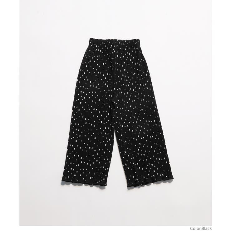 親子お揃い楊柳プリーツドットパンツ キッズ | coca | 詳細画像11 