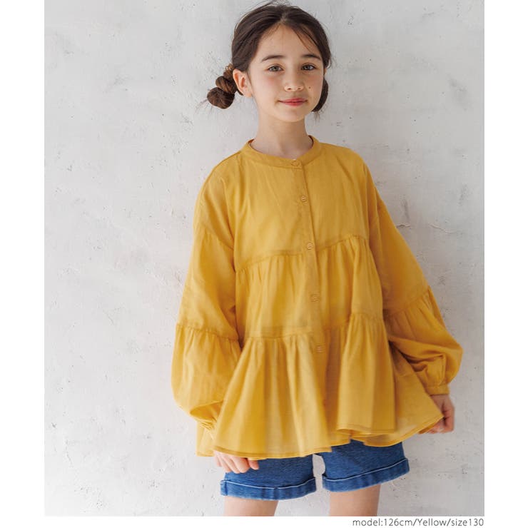 zara kids ガーゼ ブラウス 120 - トップス(チュニック)