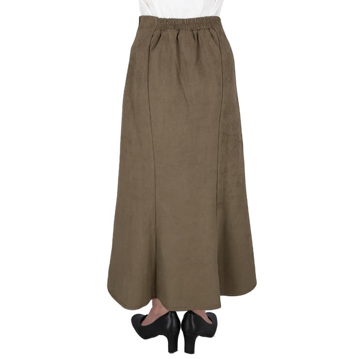 カットスウェードマーメイドスカート | coca | 詳細画像6 