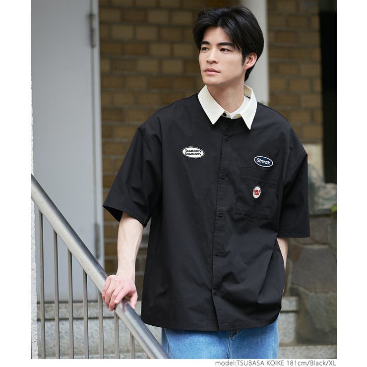 ワッペンクレリックワークシャツ | coca | 詳細画像11 