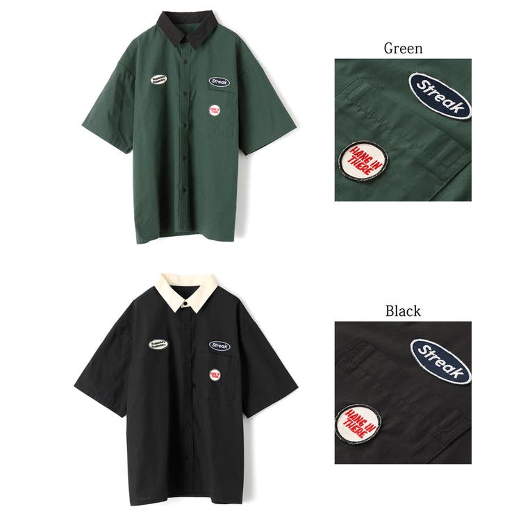 ワッペンクレリックワークシャツ | coca | 詳細画像13 