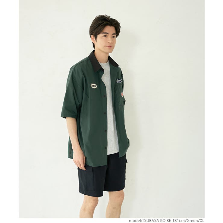 ワッペンクレリックワークシャツ | coca | 詳細画像5 