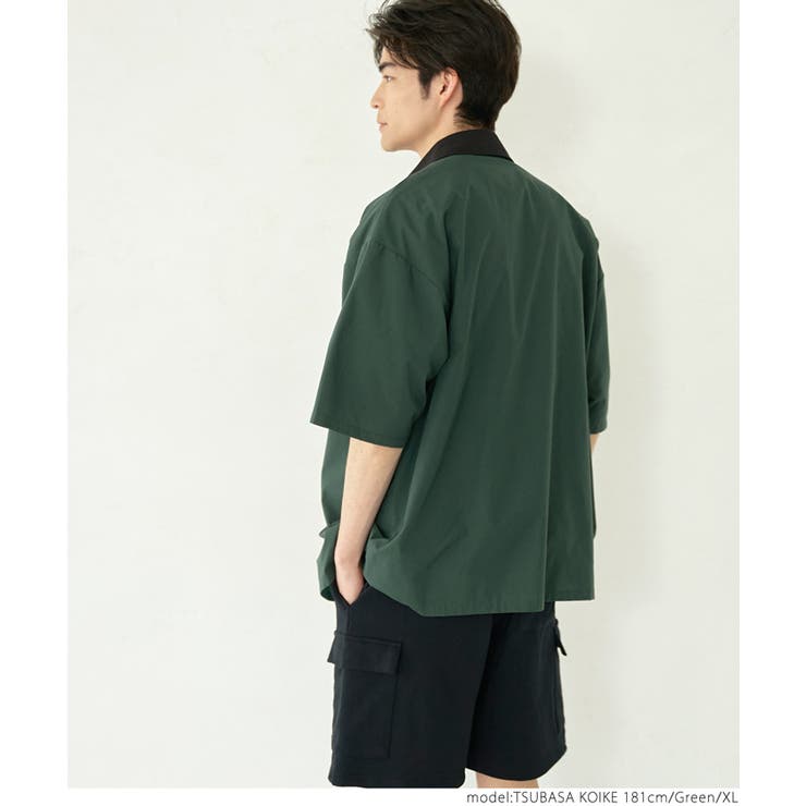 ワッペンクレリックワークシャツ | coca | 詳細画像8 