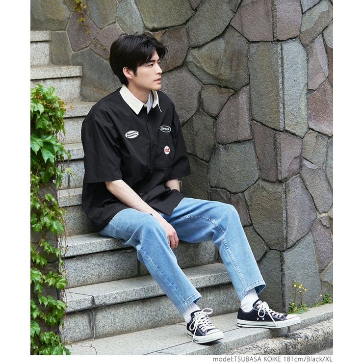 ワッペンクレリックワークシャツ | coca | 詳細画像9 