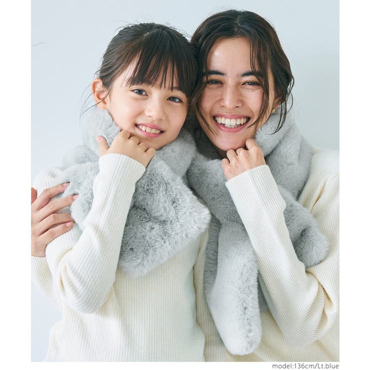Rady親子コーデ＊ファーフーディ♡美品 主役級に可愛いRadyのモテアウター🪽 ラメ入りふわふわファーが