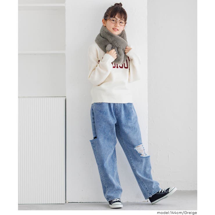 親子お揃いフェイクファーティペット ガールズ キッズ | coca | 詳細画像16 