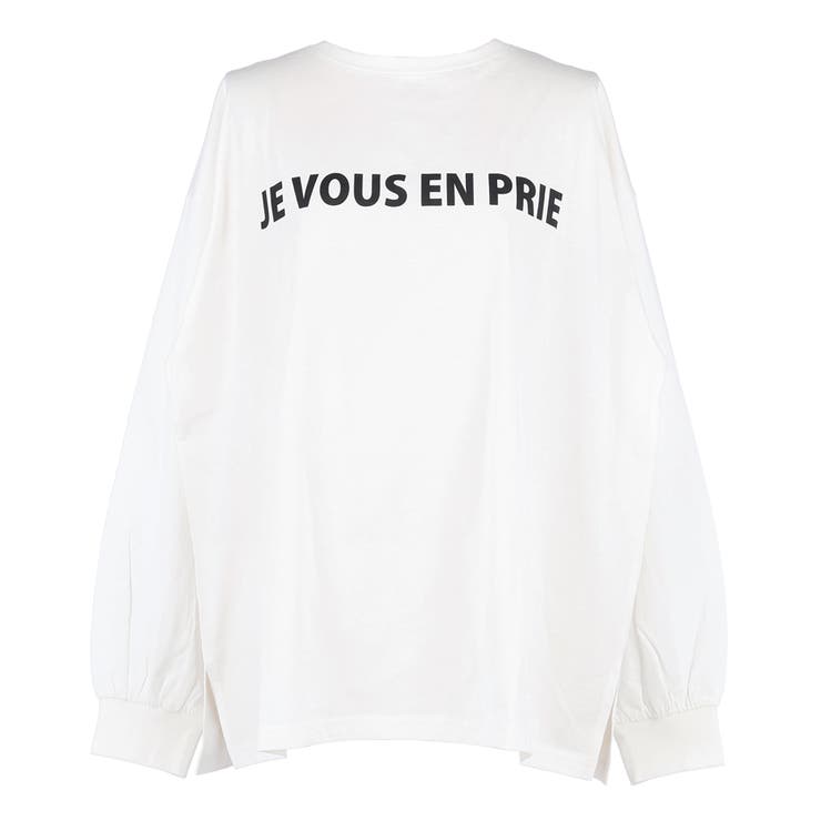 コットンビッグシルエットロゴTシャツ | coca | 詳細画像2 