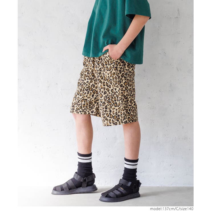 キッズ ボーイズ アソート総柄プリントショートパンツ[品番