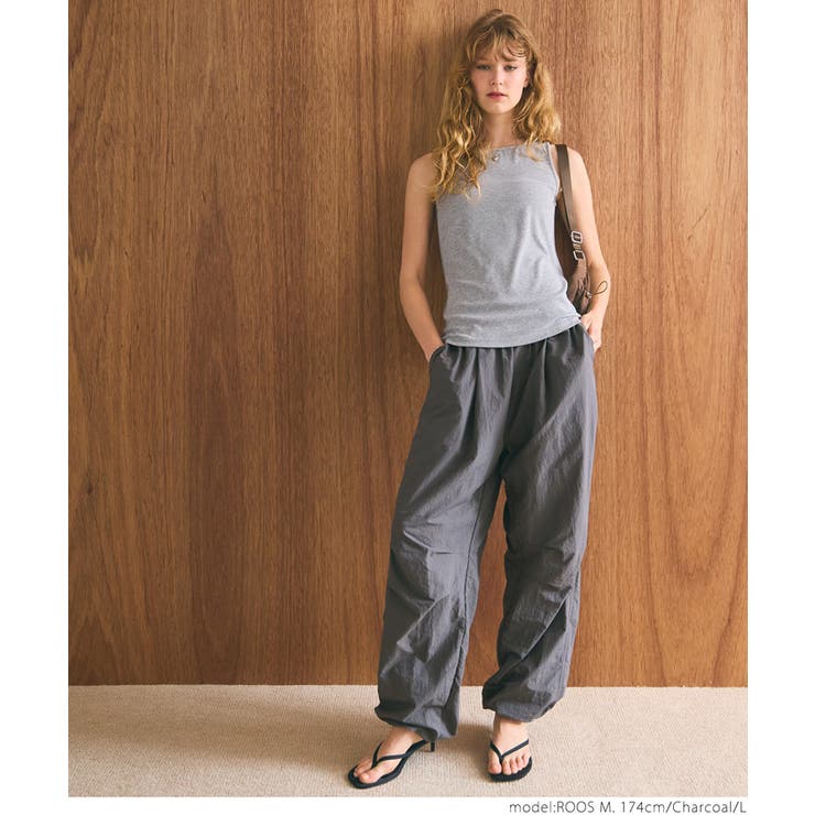 ナイロンパラシュートパンツ | coca | 詳細画像17 