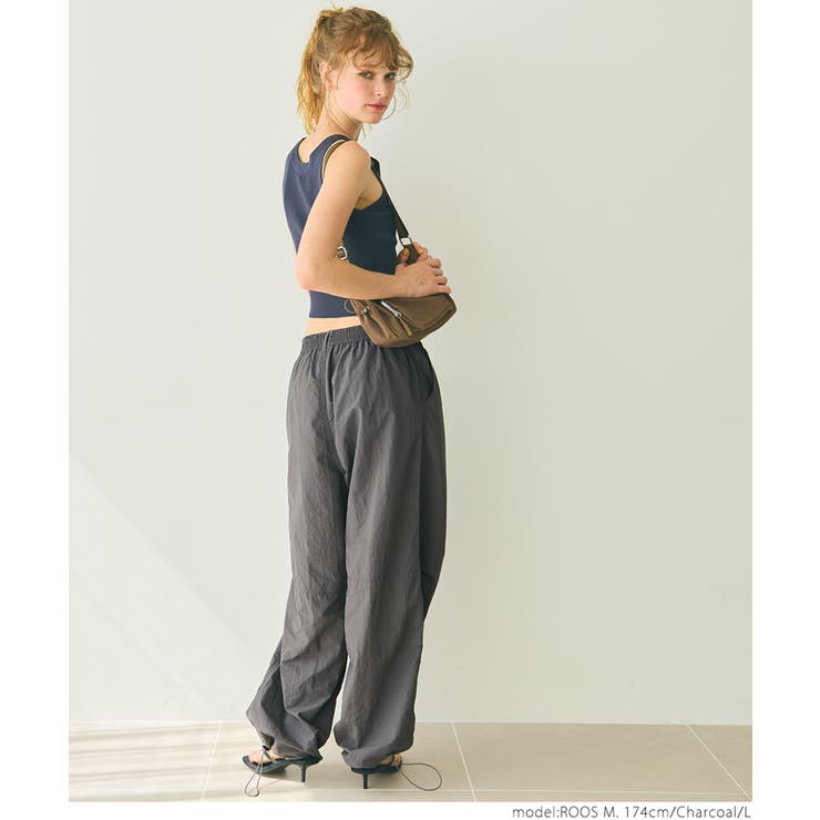 ナイロンパラシュートパンツ | coca | 詳細画像18 