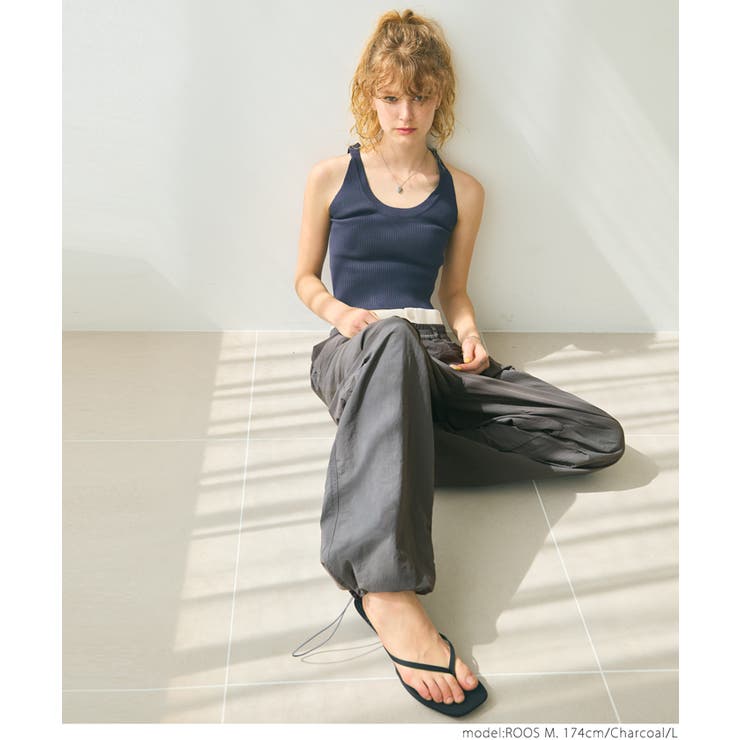 ナイロンパラシュートパンツ | coca | 詳細画像19 