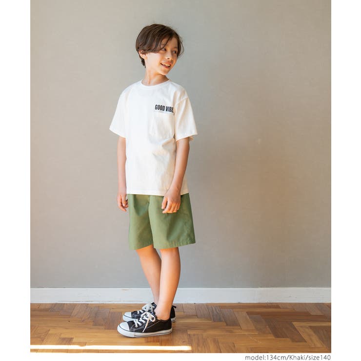 キッズ ボーイズ コットンリップストップショート丈パンツ | coca | 詳細画像11 