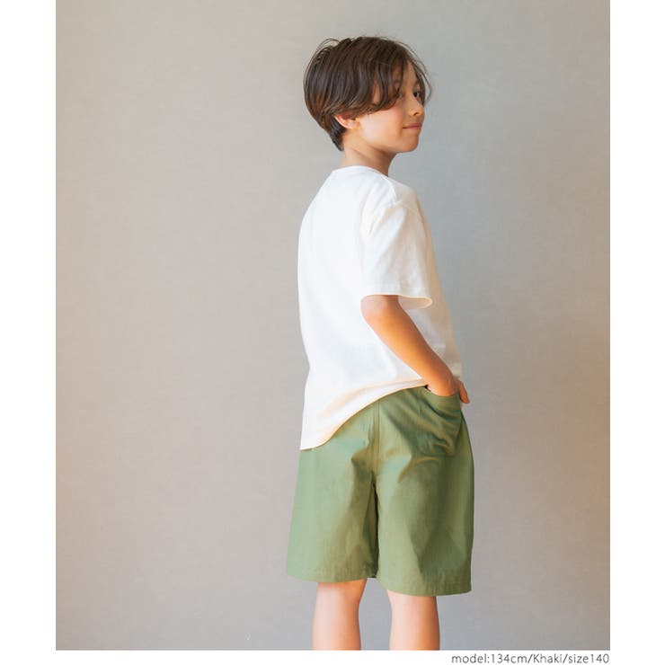 キッズ ボーイズ コットンリップストップショート丈パンツ | coca | 詳細画像13 