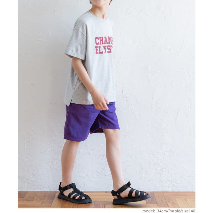 キッズ ボーイズ コットンリップストップショート丈パンツ | coca | 詳細画像17 