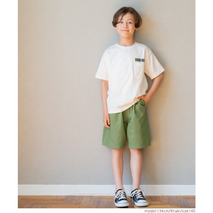 キッズ ボーイズ コットンリップストップショート丈パンツ | coca | 詳細画像10 