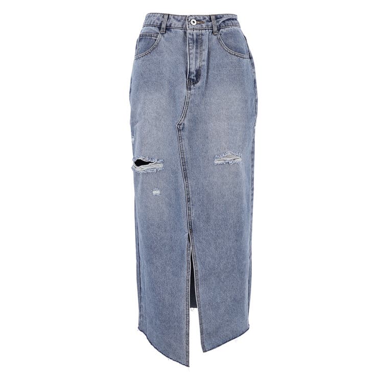 ダメージデニムスカート | coca | 詳細画像2 