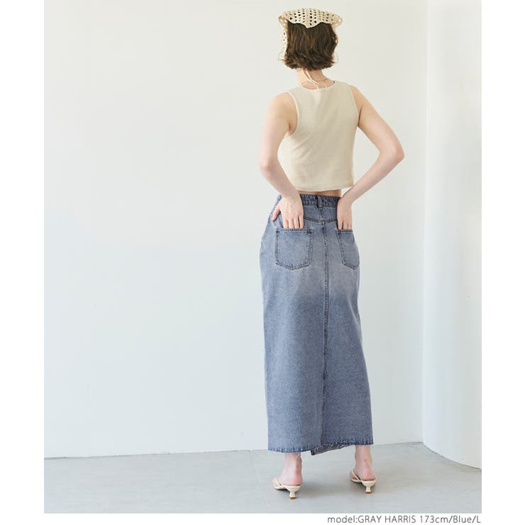 ダメージデニムスカート | coca | 詳細画像5 