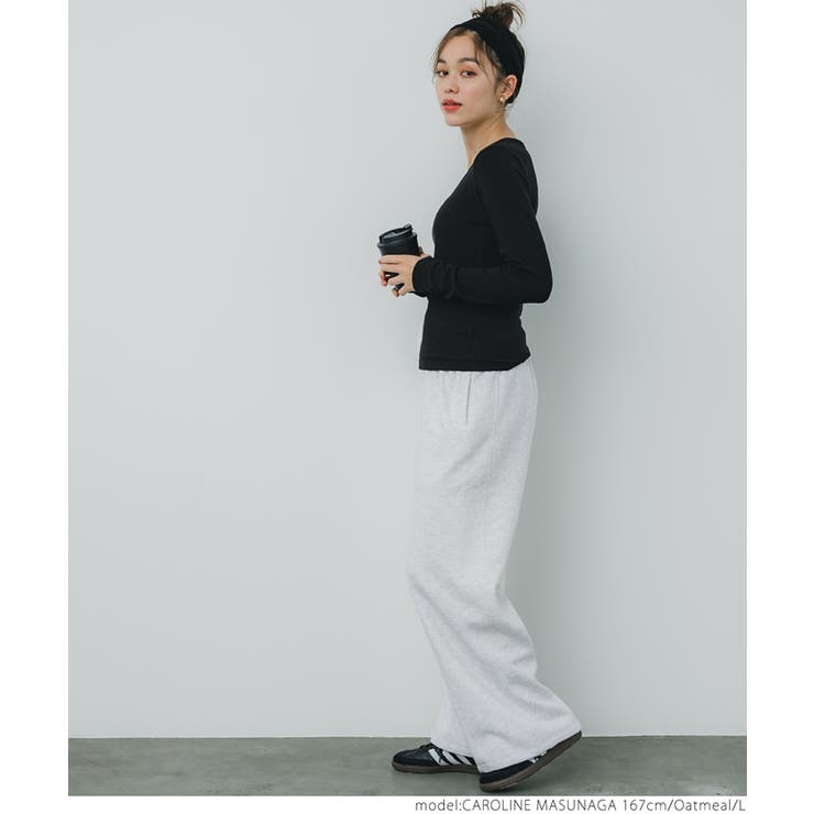 裏起毛ワイドパンツ | coca | 詳細画像11 