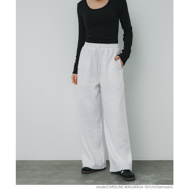 裏起毛ワイドパンツ | coca | 詳細画像13 