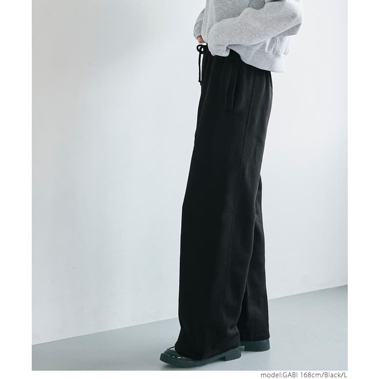 裏起毛ワイドパンツ | coca | 詳細画像7 