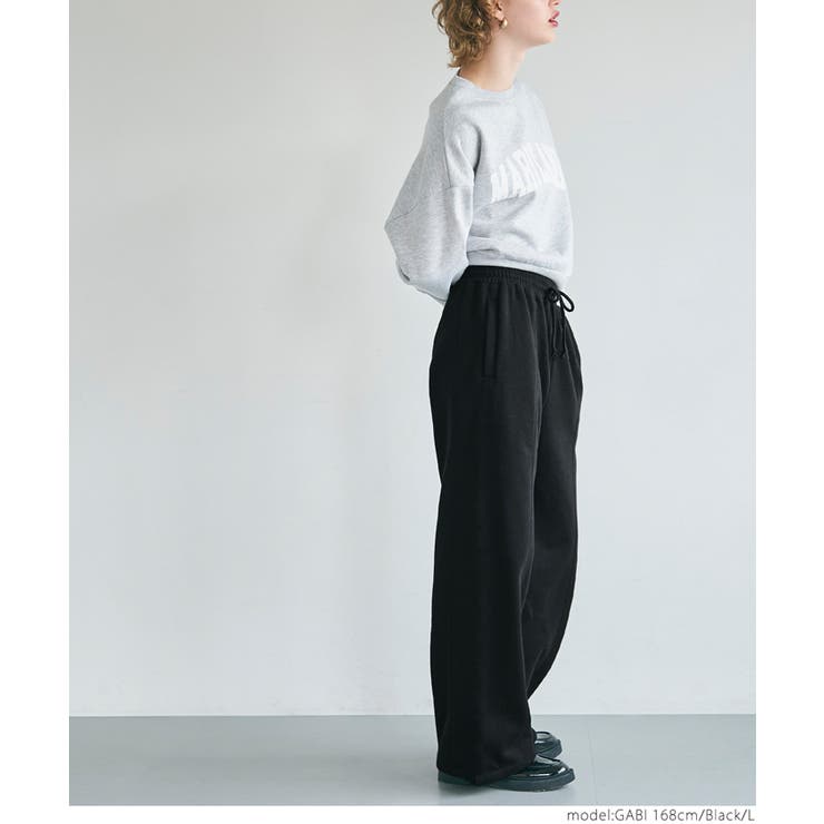 裏起毛ワイドパンツ | coca | 詳細画像9 