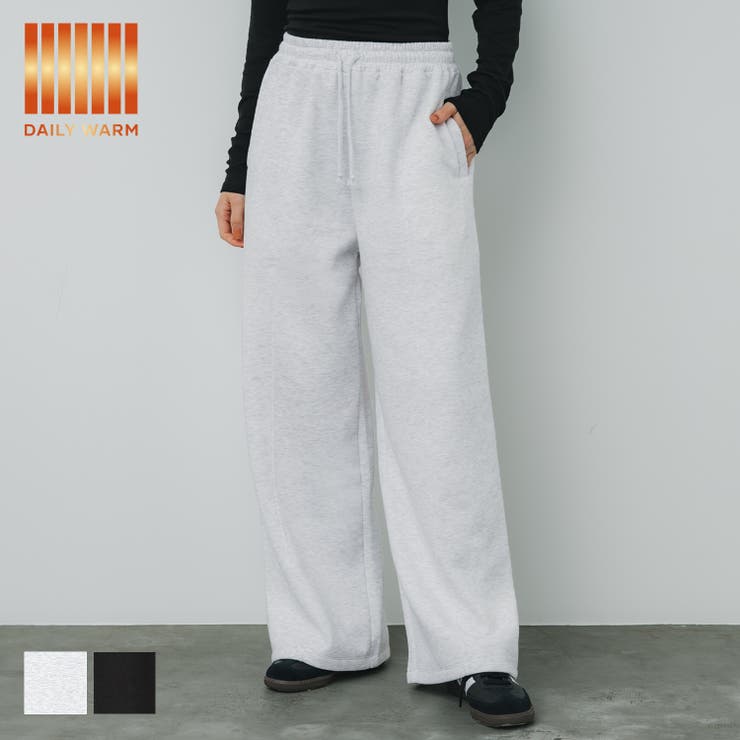 裏起毛ワイドパンツ | coca | 詳細画像1 