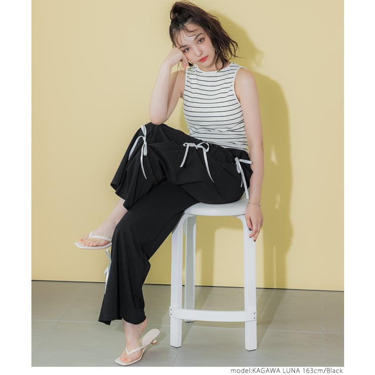 サイドリボンパンツ | coca | 詳細画像15