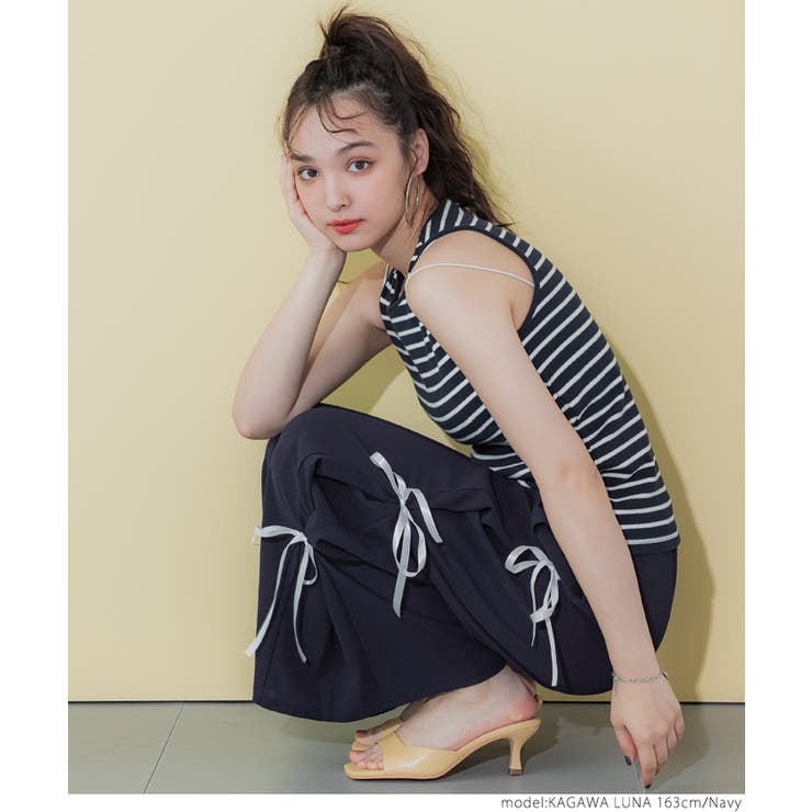 サイドリボンパンツ | coca | 詳細画像9