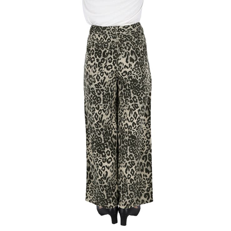 アニマルプリントワイドパンツ | coca | 詳細画像5 