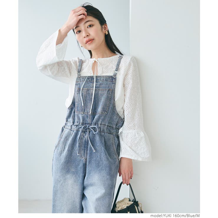 コココ様　Vin デニムサロペット デニムサロペット レディース[品番：PA000016750]｜coca（コカ