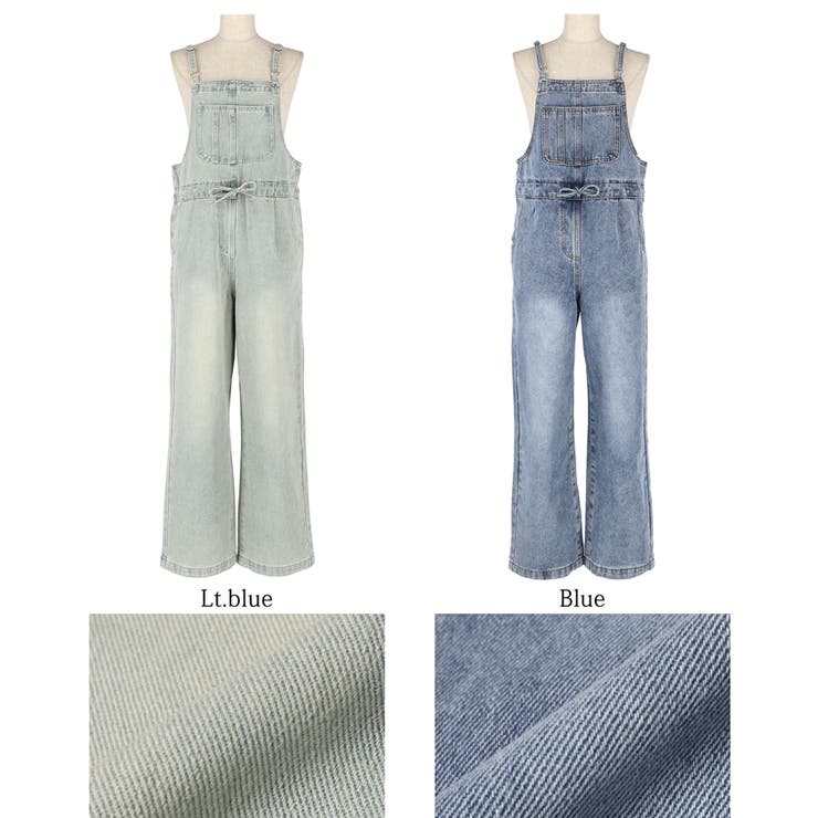 デニムサロペット レディース[品番：PA000016750]｜coca（コカ