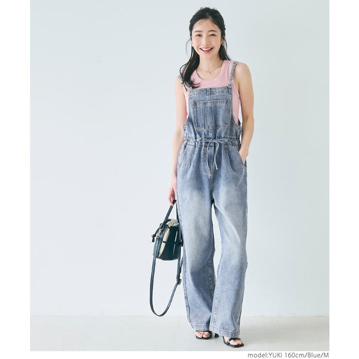 coco＊即購入大歓迎GALLARDAGALANTE デニムサロペッ未使用 デニムサロペット | un dix cors(アンディコール)レディース