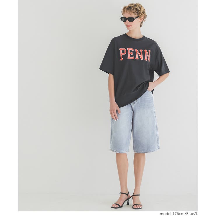 デニムバミューダパンツ レディース[品番：PA000016940]｜coca