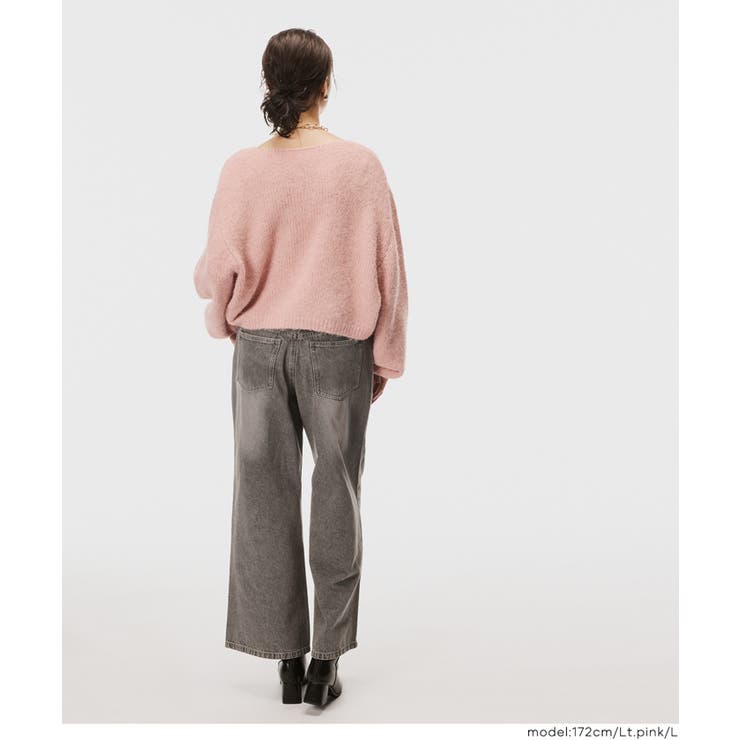 Vネックニットトップス レディース  | coca | 詳細画像8 