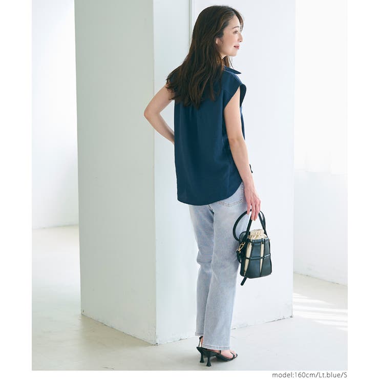 セミフレア9分丈デニムパンツ レディース | coca | 詳細画像12 