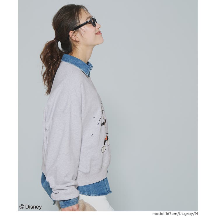 【ディズニー】ヘビーウェイト裏毛スウェットトップス | coca | 詳細画像11 
