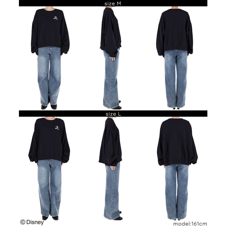 【ディズニー】ヘビーウェイト裏毛スウェットトップス | coca | 詳細画像19 